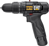 1X2.0AH 12V Vibrating Drill Screwdriver in a Cardboard Box DX15 CAT
